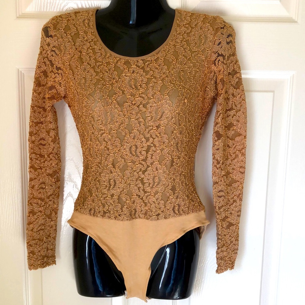 Patricia Jones Bodysuit Lace Top